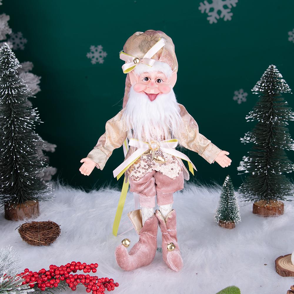 Neue Weihnachtselfen für zu Hause, Christbaumschmuck, lange Nase, Herdelfe, Wandbehang, Dekoration, Weihnachtselfen-Plüschpuppen