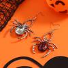 Versatile Dark Style Alloy Spider Geometric Earrings