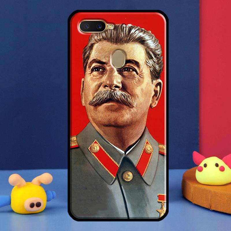 Russian Stalin Ussr Communism Case For Oppo A98 A78 A58 A15 A16 A17 A5 A9 A91 A52 A72 A76 A96 A74 A94 A54 S A57 A77 Cover