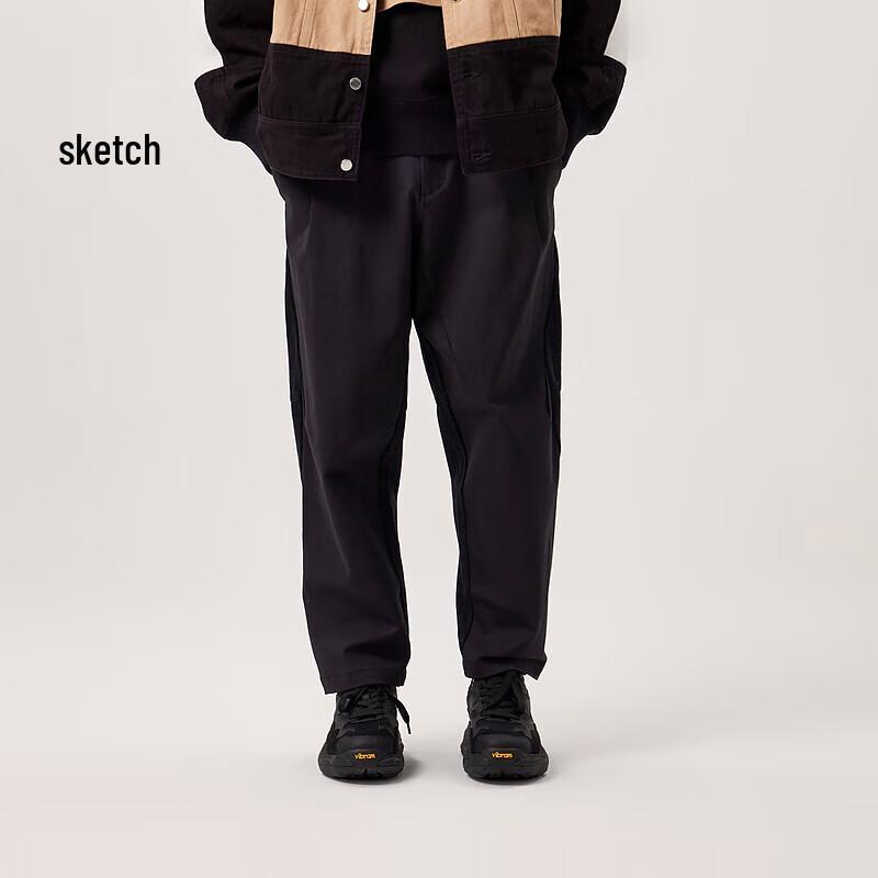 

Men s Tapered Knit Drawstring Casual Pants S