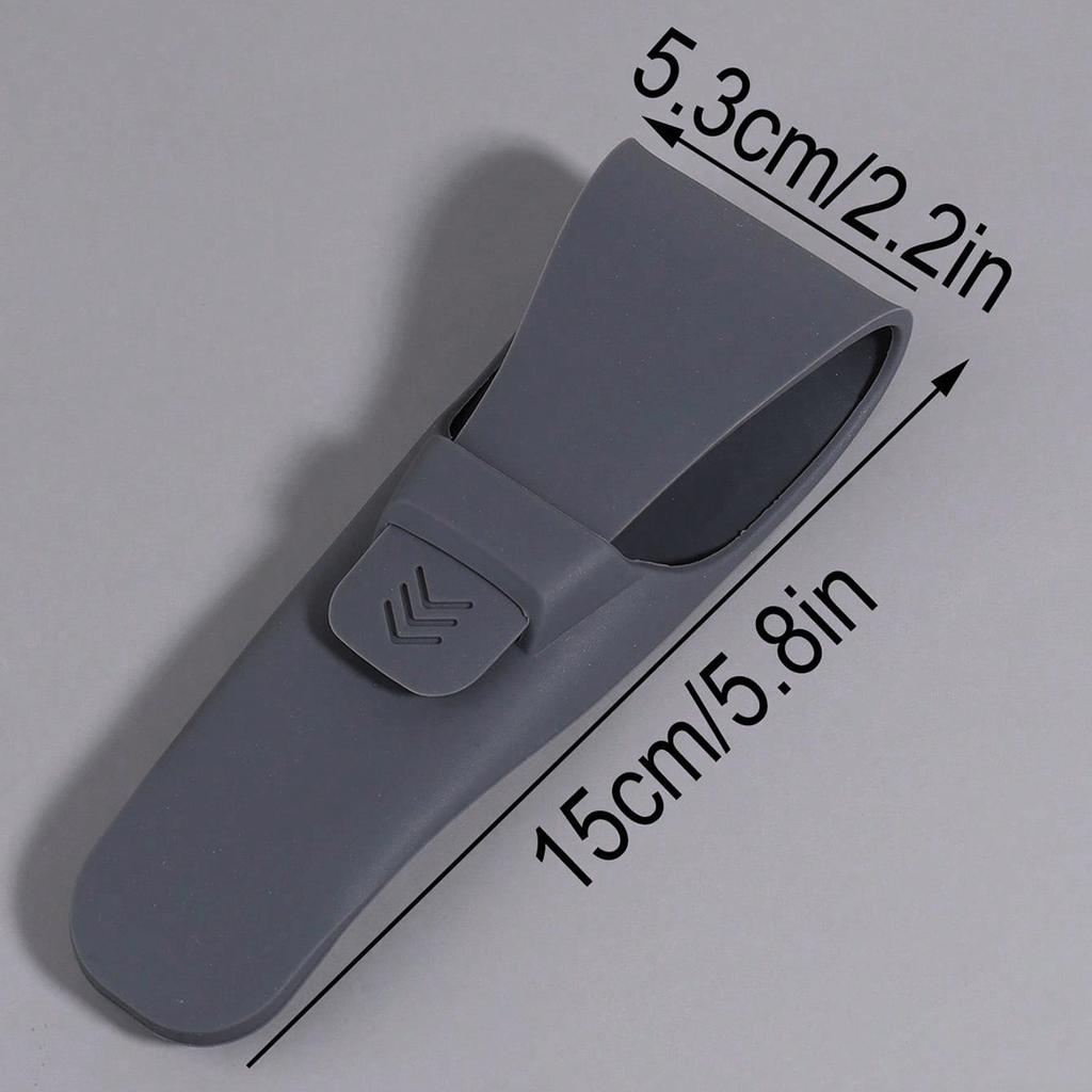 1PC-Silicone Razor Portable Holder Box Manual Shaver Protector Cover Portable Waterproof Shaving Accessories Razor Storage Box