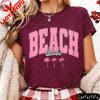 Beach Babe Palm Tree Women TShirt Cotton Summer Vacation Clothes Short Sleeve Casual Fashion Top for Vacation Gift Women Clothes