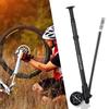 300PSI Bicycle Pump with Gauge High Pressure MTB Bicycle Air Shock Pump Fits Presta & Schrader for Rear Suspension Fork Shock