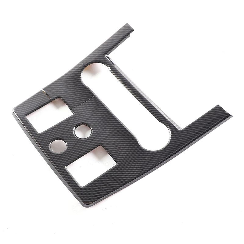 For Range Rover Sport  2 ABS carbon fiber car center console gear shift panel decorative cover sticker car interior acces Carbon Fiber