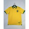 Brazil Retro Football Jersey Classic Short Sleeve Sportswear Men