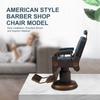 Iron Model Decorations Creative Crafts Barber Chair Micro-Metal Decoration Creative Home Furnishings Tinplate