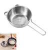 Stainless Steel Rice Sieve Long Handle Flour Sieve Durable Colander Basket