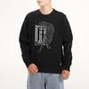 adidas Sweatshirts Men's Black Crew Neck Moderate Regular GF4040