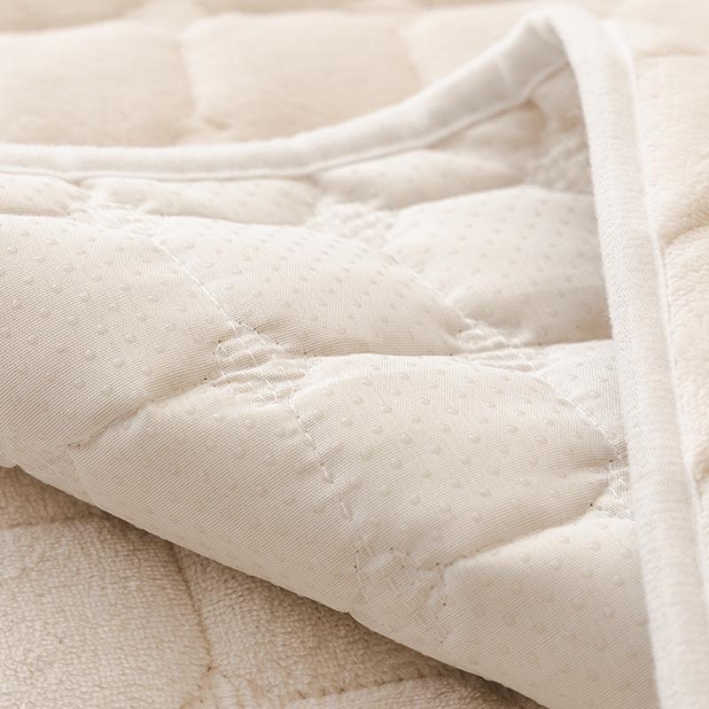 Luxurious Anti-slip Plush Sofa Cover with Armrest Towel