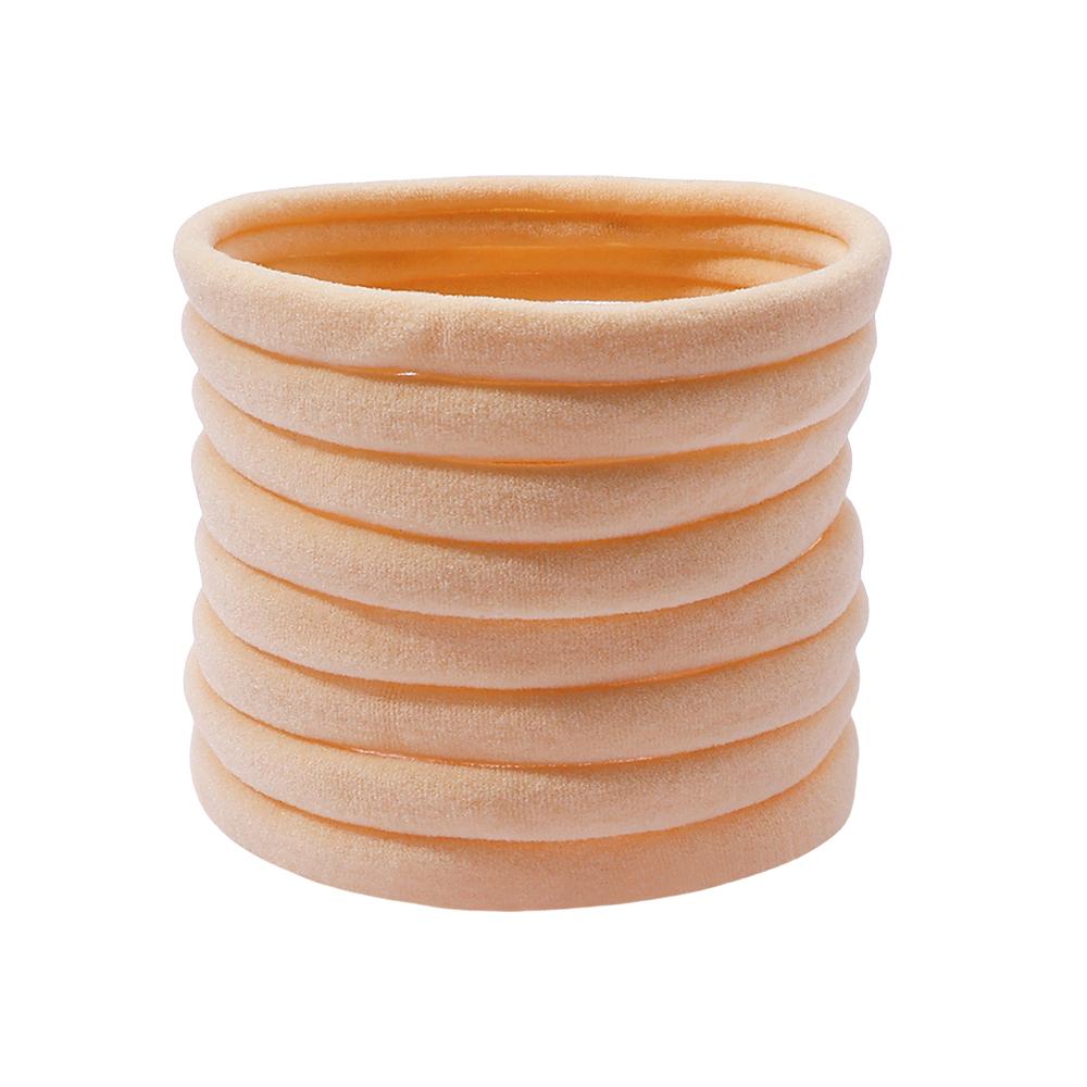 10/30 STÜCKE/Set Damen Mädchen Basic Haargummis Einfache Unifarben Elastisches Stirnband Haargummis Haarbänder Haarschmuck Pferdeschwanzhalter