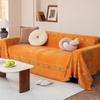 Bohemia Sofa Throw Blanket with Tassle Universal Anti-cat Scratch Sofa Protection Cover Couch Blanket Carpet Travel Rug