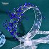 Yula Pan Rhinestone Belt: Handmade Shiny Diamond Waist Chain for Brides, Formal Wear, European & American Style HP65