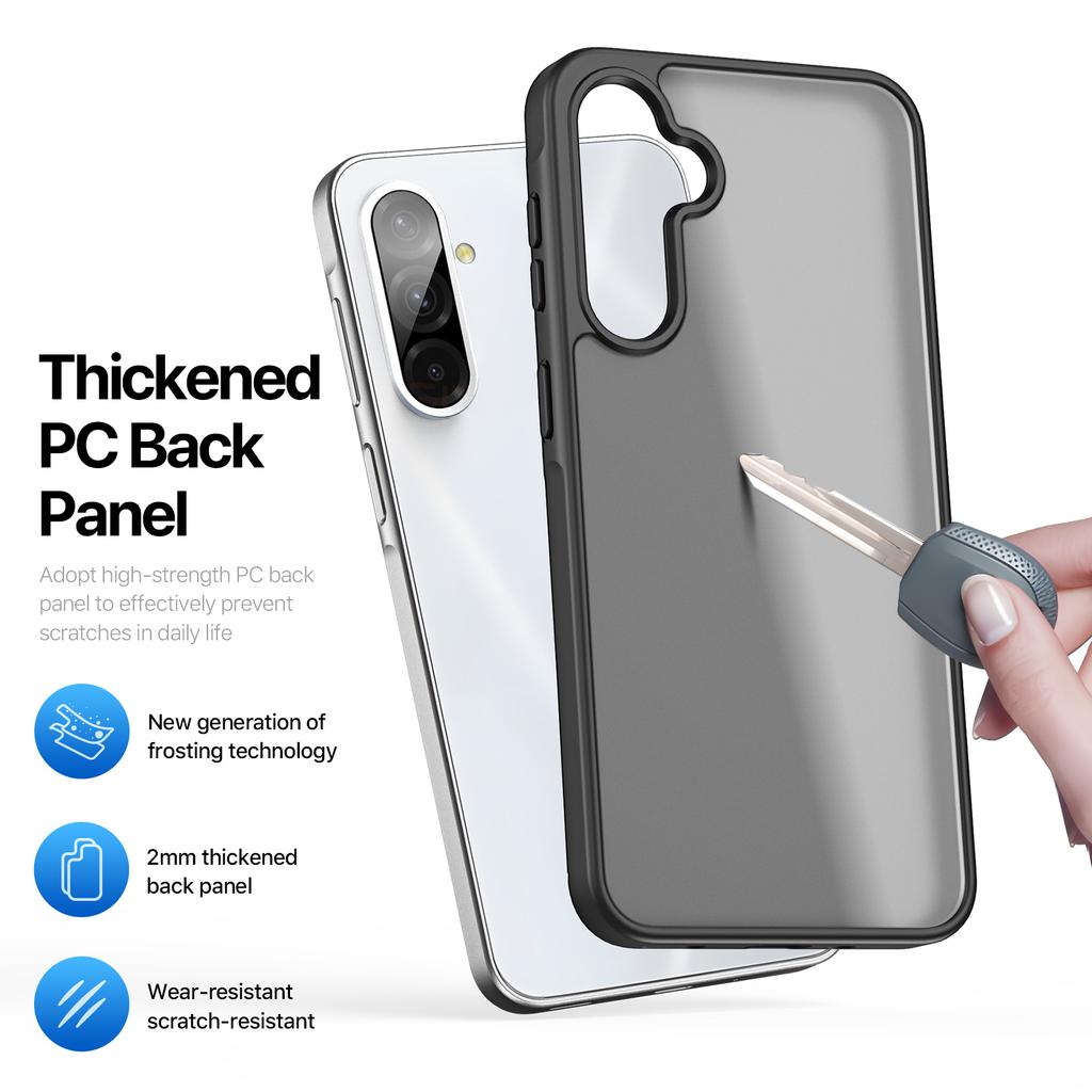For Samsung Galaxy A56 5G/A36 5G Case DUX DUCIS Yind Series Matte Anti-Fingerprint TPU+PC Phone Back Cover