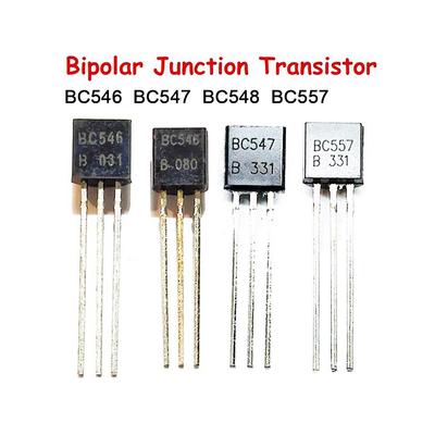 100PCS BC546 BC547 BC548 BC557 BJT Transistor Bipolar NPN TO-92 Voltage Regulators TO92