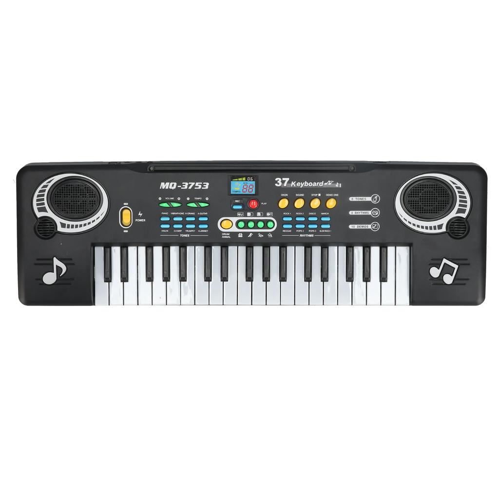 Kids Electronic Piano Mini 37 Keys Portable Multifunctional Keyboard for Children Learning