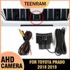 For Toyota Prado 2018 2019 AHD Front View Camera Wide Angle 150° Night Vision Fisheye Lens Parking Camera System