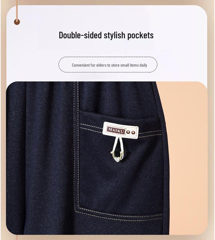 Women's High-Waisted Wide-Leg Pants - Slimming, Casual, Straight-Leg for Spring & Autumn