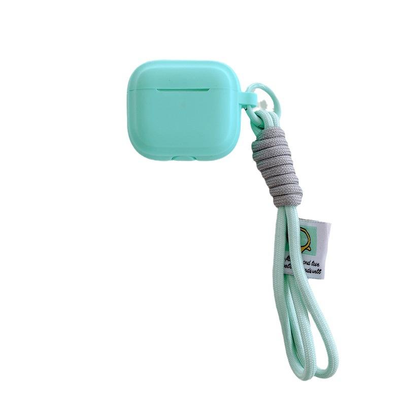 Ins Simple One-piece Silicone for AirPods 1 Generation Protective Cover Second Generation 1 Generation Pro1 Apple Bluetooth Headset Case