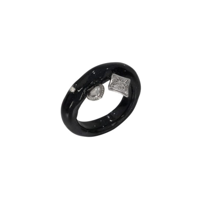 nff pin drop ring-black