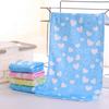 Baby Kids Bath Towel  Cute Print Bathing Towel Beach Newborn Toddler Feeding Wipe Cloth Washcloth