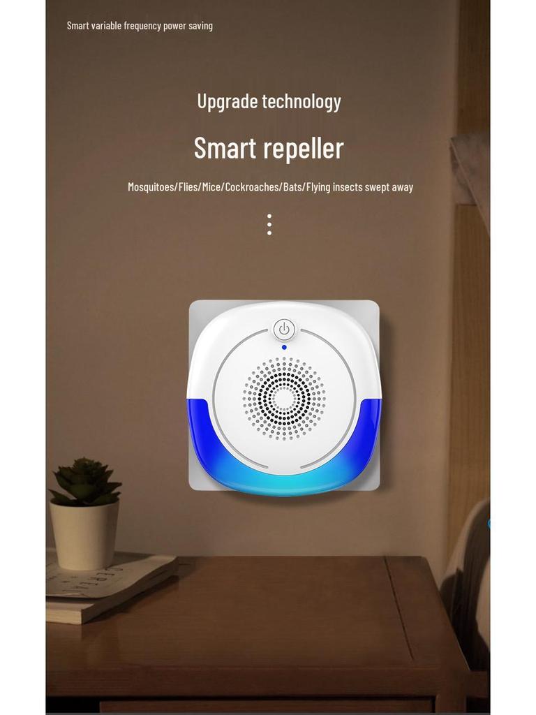 Ultrasonic Pest Repeller: Cockroaches, Rodents, Insects & Mosquitoes Control Device