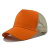 Custom Logo Basic Color Matching 5 Panel Mesh Hat For Women Summer Sunshade Breathable Baseball Caps Outdoor Sport Truck Dad Cap
