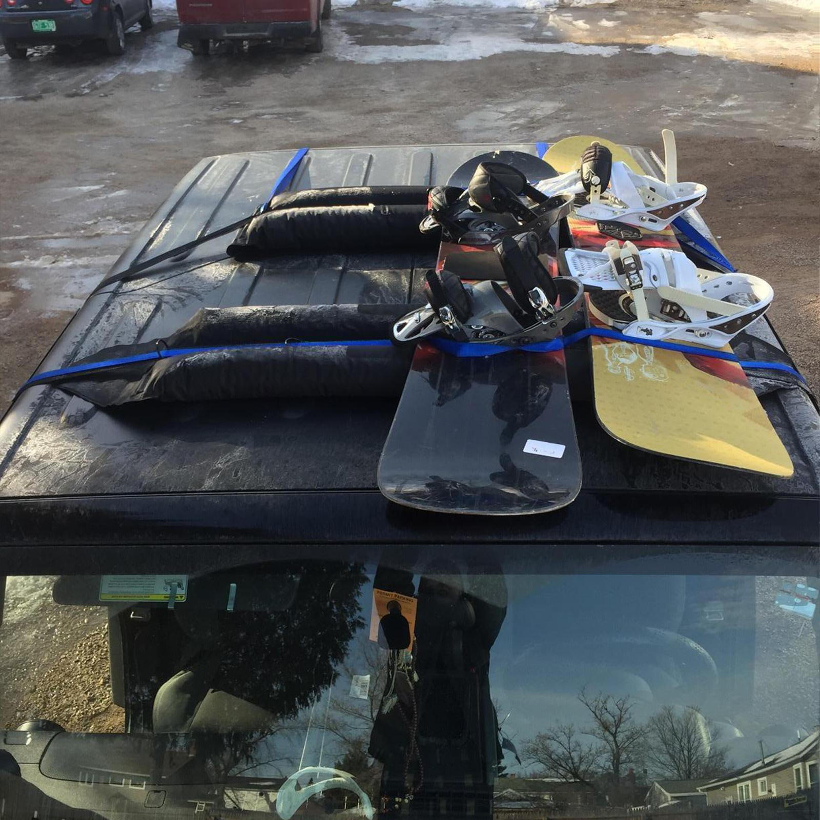 

4x Roof Box U Bolt Clamps Car Van Mounting Fitting Kit Easy Installation Premium 8 Lock Nuts Rooftop