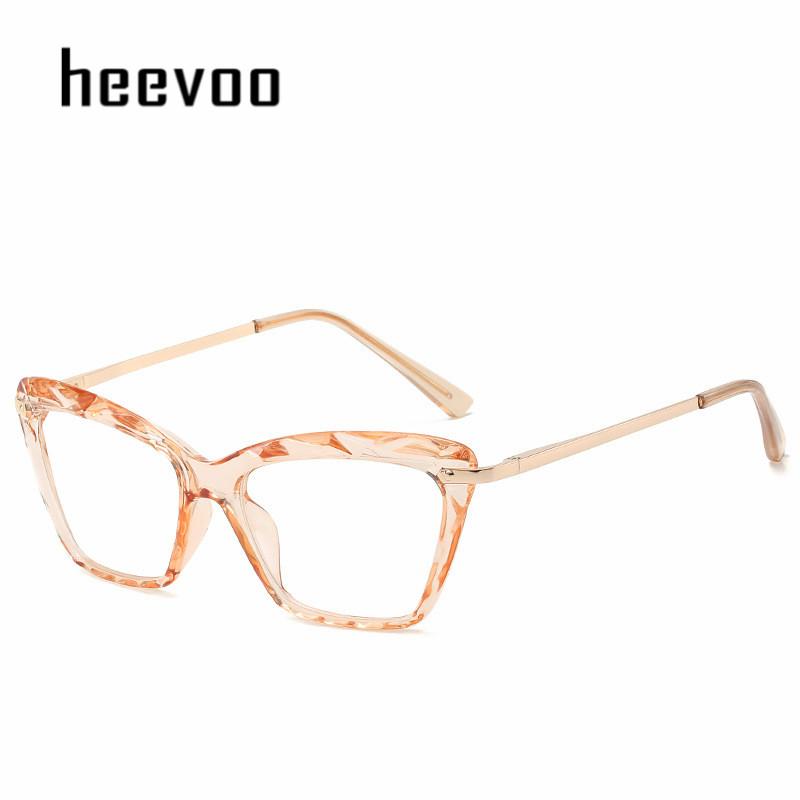 New Sexy Cat Eye Glasses Women Transparent Vintage Designer Eyewear Clear Optical Frame Oculos Fashion Accessory