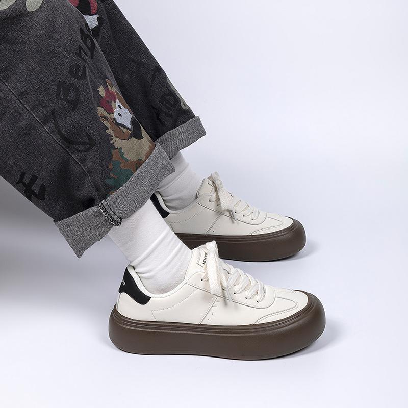 Global Fashion Casual Shoes Men's ZHQ68256 Spring Men's Shoes Trend Versatile Thick-soled Heightening Men's Low-top Board Shoes