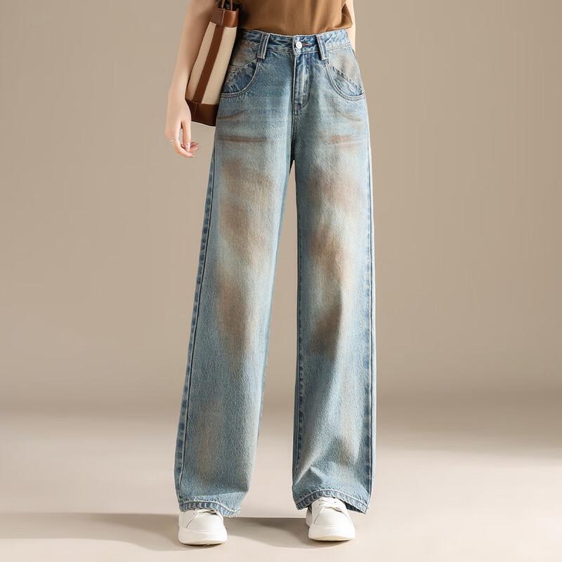 

Джинсы прямого кроя с принтом граффити RAIN.CUN 32