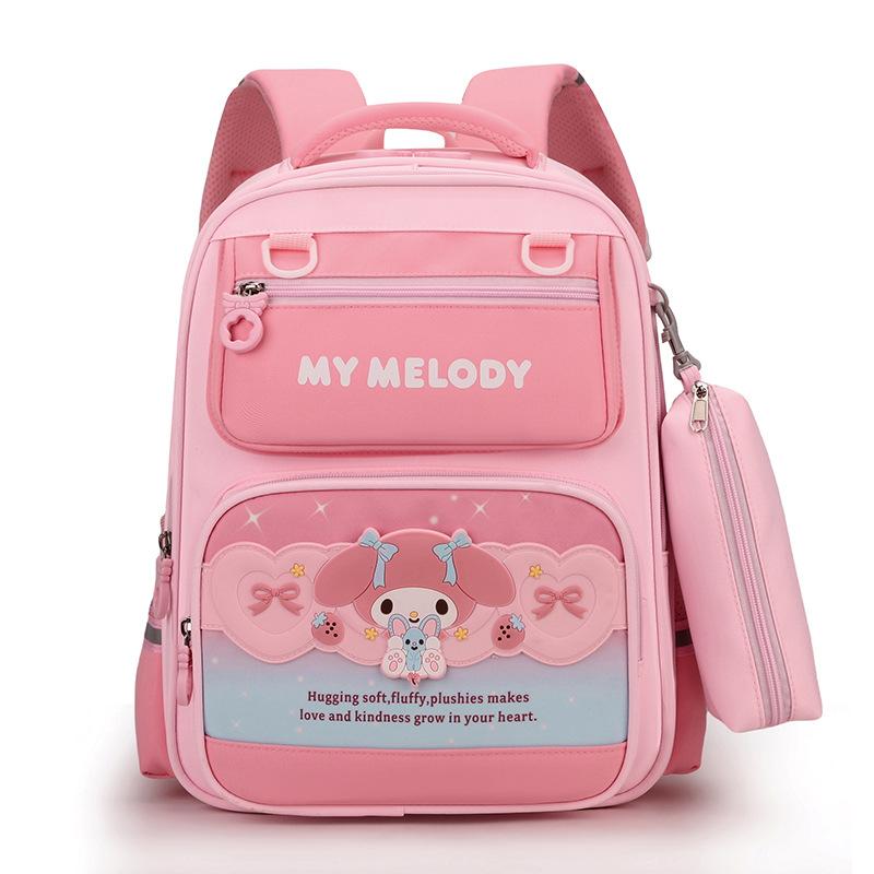 Elementary school bag new grade backpack girl primary school students reduce the burden of large-capacity children's backpack