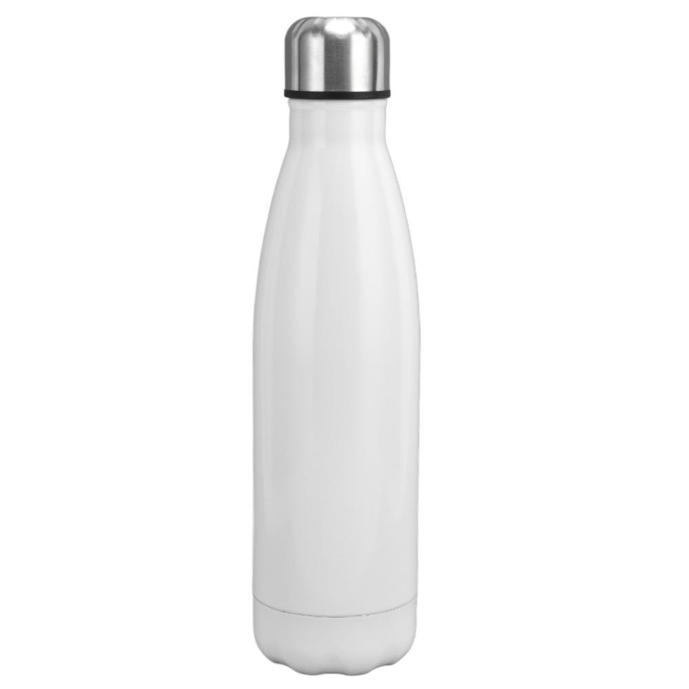 

Rustless Steel Water Bottle Tapered cylinder Cola Tumbler Sports Flask Outdoor Sports білий