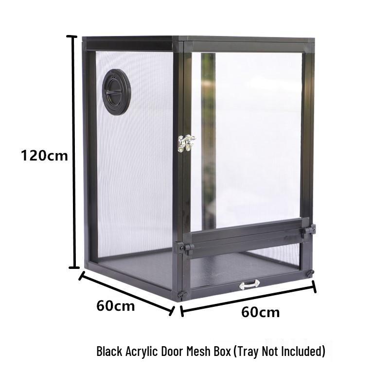 PAYI Climbing Pet Cage: Aluminum Net Box for Reptiles - Chameleons, Frogs, Lizards with Heat Preservation