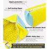 Shoes Washing Bag Laundry Bag Padded Shoe Protector Fluffy Fiber Polyester Laundry Wash Bag Machine Washable Organizer