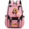 Anime Dragon Ball Bag Large Capacity Backpack for Women Anti Theft Travel Bag Back To Schoolbag for Teenager Girl Laptop Bag Women Travel Bag Mochila