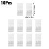 10PCS 3 Size Toast Bag Packaging Bag, Self Sealing Bread Bag Wire Rolled Edge Baking Transparent Biscuit Cake Bag Sealing Pocket