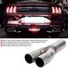 Exhaust Pipe Expander, 2:1 Stainless Steel Merge Cock Dual 1.5 Inner Diameter Inlet Single