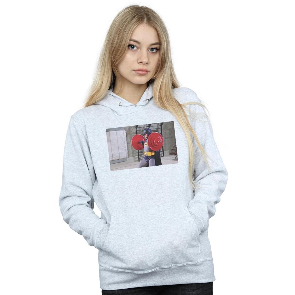 DC Comics Womens/Ladies Batman TV Series Bat Gains Hoodie