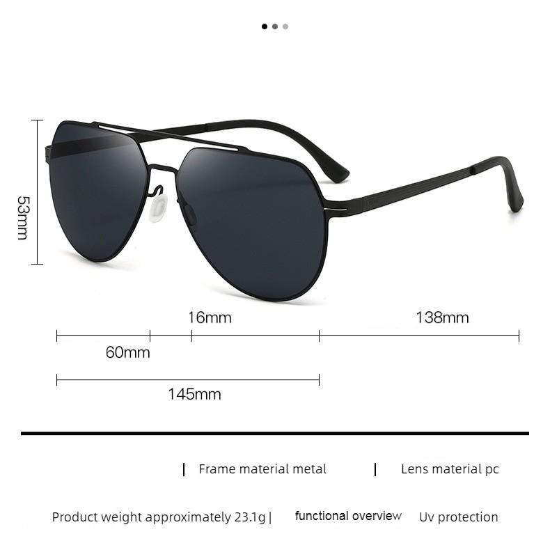 Men's Sunglasses, Ultra-light Driving Fishing Fashion Sunscreen Sunglasses