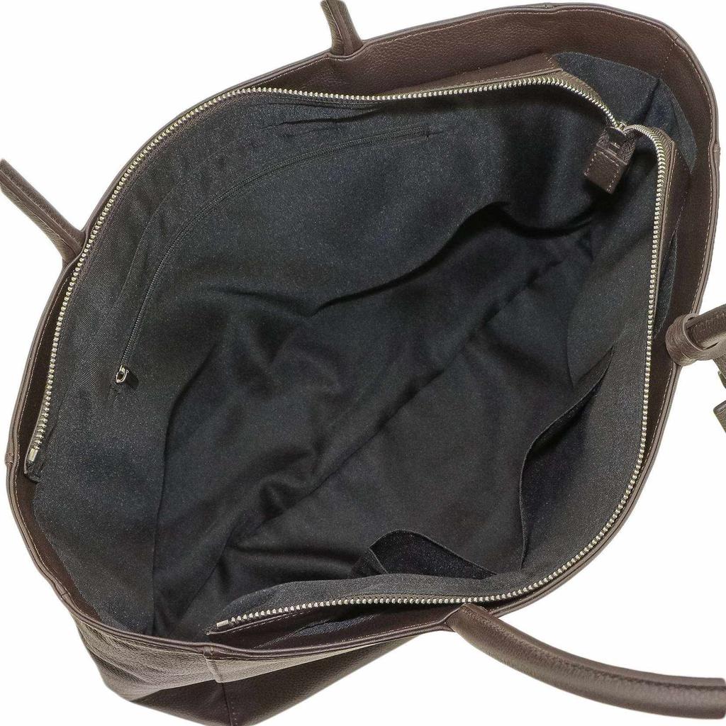 Sonne Claudio Leather Tote Bag SOX007 (Chocolate)