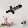 Gaming Sword Metal Wall Art Custom Name Sign Matte Finish Holiday Decor