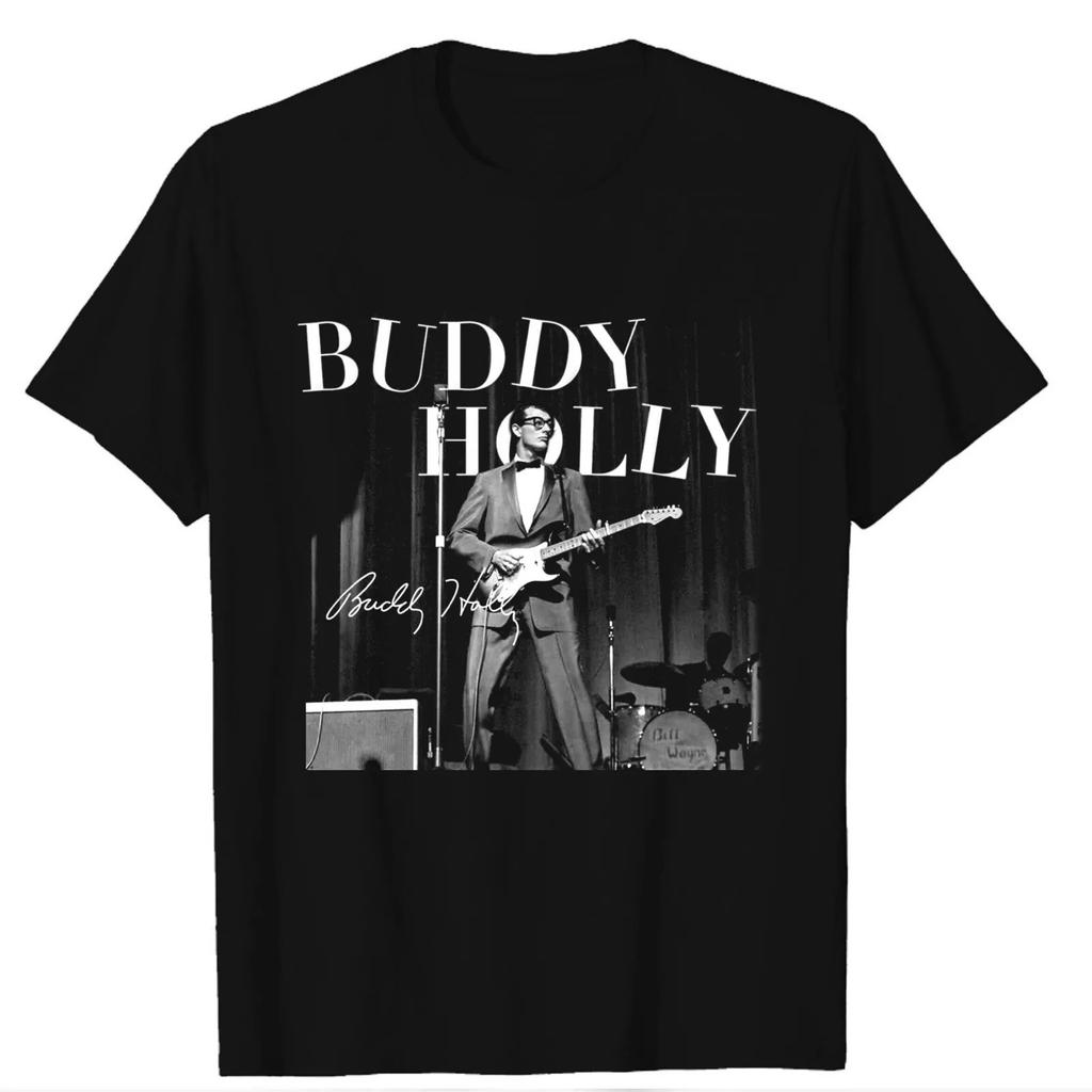 Buddy Holly Auftritt Geschenk Für Fans Unisex Alle Größen T-Shirt 1V894