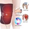 Elektrisches Knieheizkissen USB Thermotherapie Beheizte Knieorthese Unterstützung zur Linderung von Arthritis-Gelenkschmerzen Alte Erkältung Bein Knie Wärmer