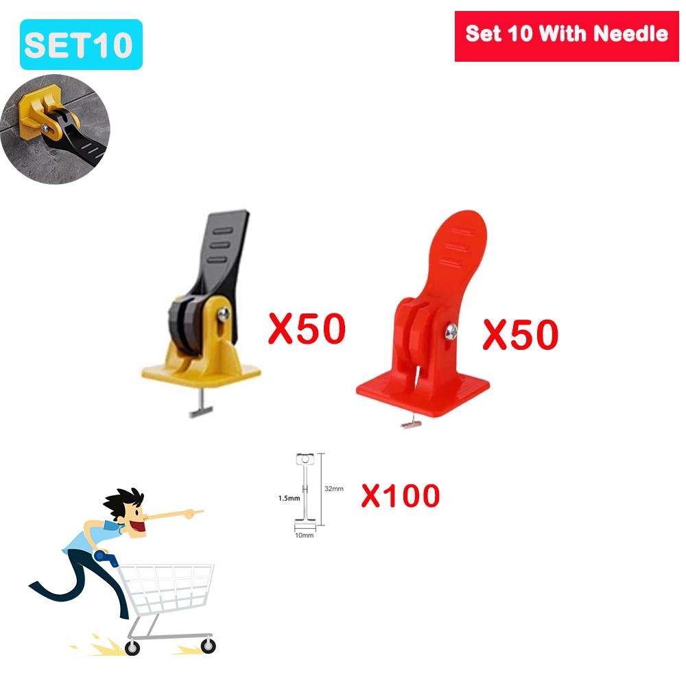 5-200 buc Agrafe pentru sistem de nivelare a plăcilor de pardoseală Instrumente de construcție Distanțiere de reglare a reglajului de nivelare a plăcilor Set de distanțiere pentru perete de plăci de porțelan