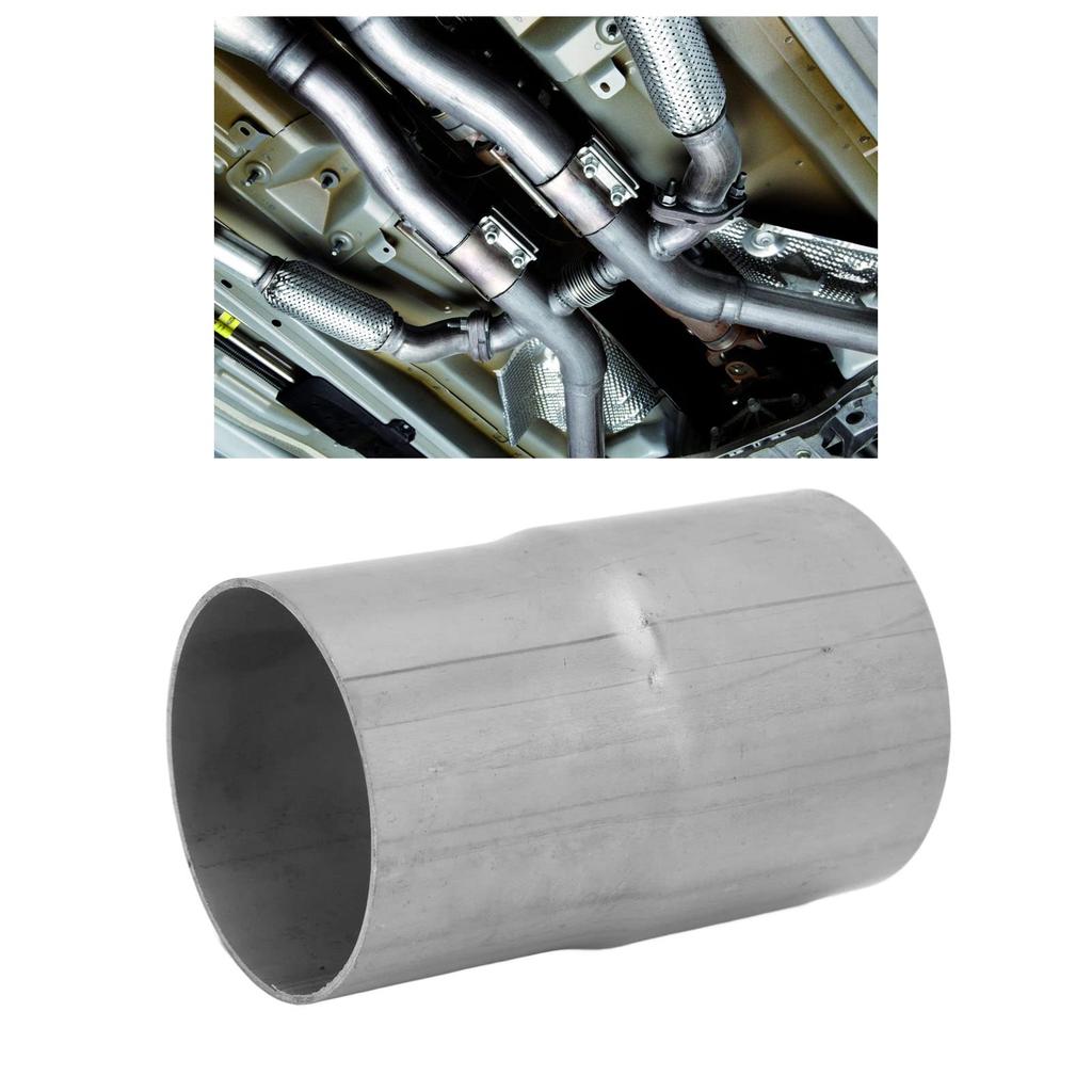 63mm-60mm Auspuffrohr Reduzierstück Motorrad Auspuffadapter Reduzierrohr Auspuff