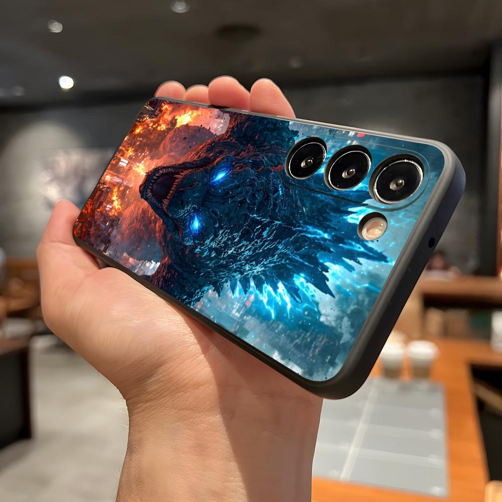 

Чехол для телефона G-GodzillaSE M-Monster для Samsung A56 A36 A26 A16 A15 A25 A35 A55 A14 A34 A24 A54 Черный Мягкий чехол Samsung A31 4G
