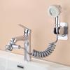 Faucet Connector Extender Multifunction Bathroom Attachment Shower Head Copper 360° Rotating Faucet 3-in-1 Universal Water Taps