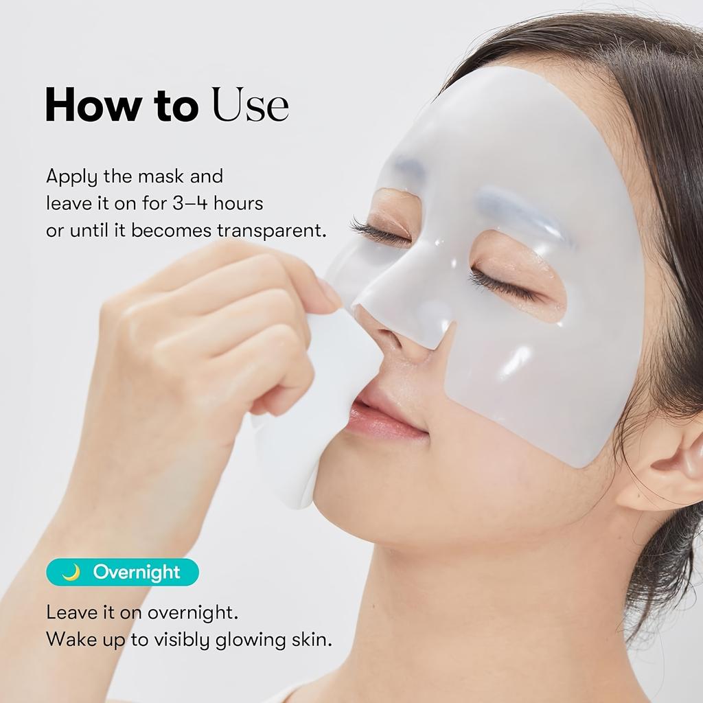 4 Boxes 20Pcs Deep Collagen Sheet Mask Set Hydrating Firming Hydrogel Overnight Face Mask Anti Fine Lines Care