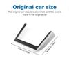 ABS Carbon Fiber Wireless Charging Frame Trim Cover For Tesla Model 3 Highland 2024 Model Y Juniper 2025 2026 2027 Accessories