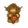 Highland Cattle Glow & Breathe Lullaby Doll for Early Education